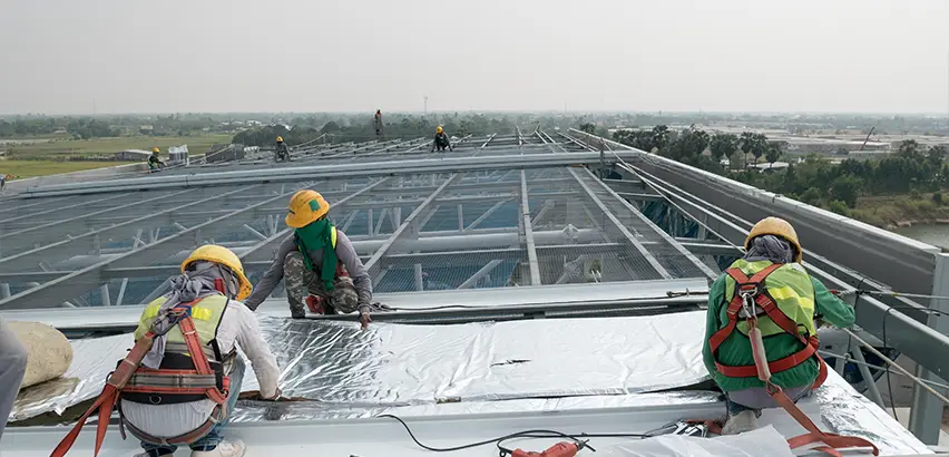 Commercial Roof Installation in Skokie