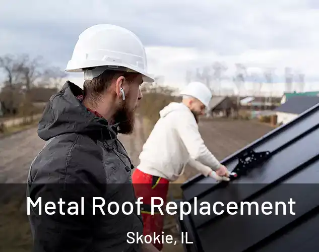  Metal Roof Replacement Skokie, IL