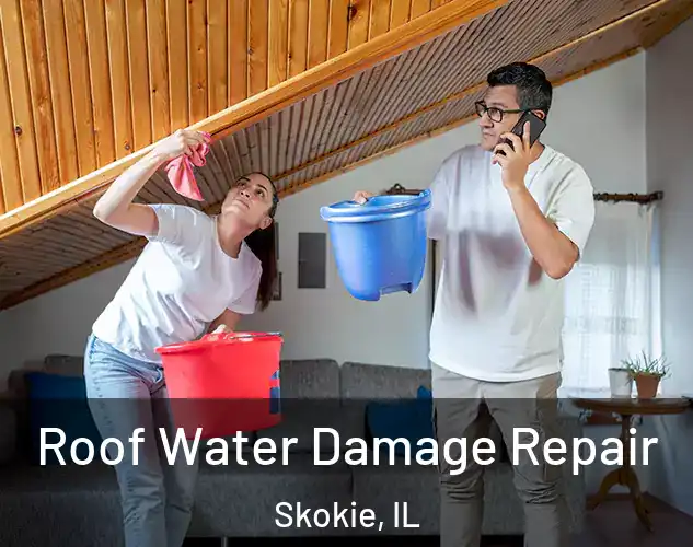  Roof Water Damage Repair Skokie, IL